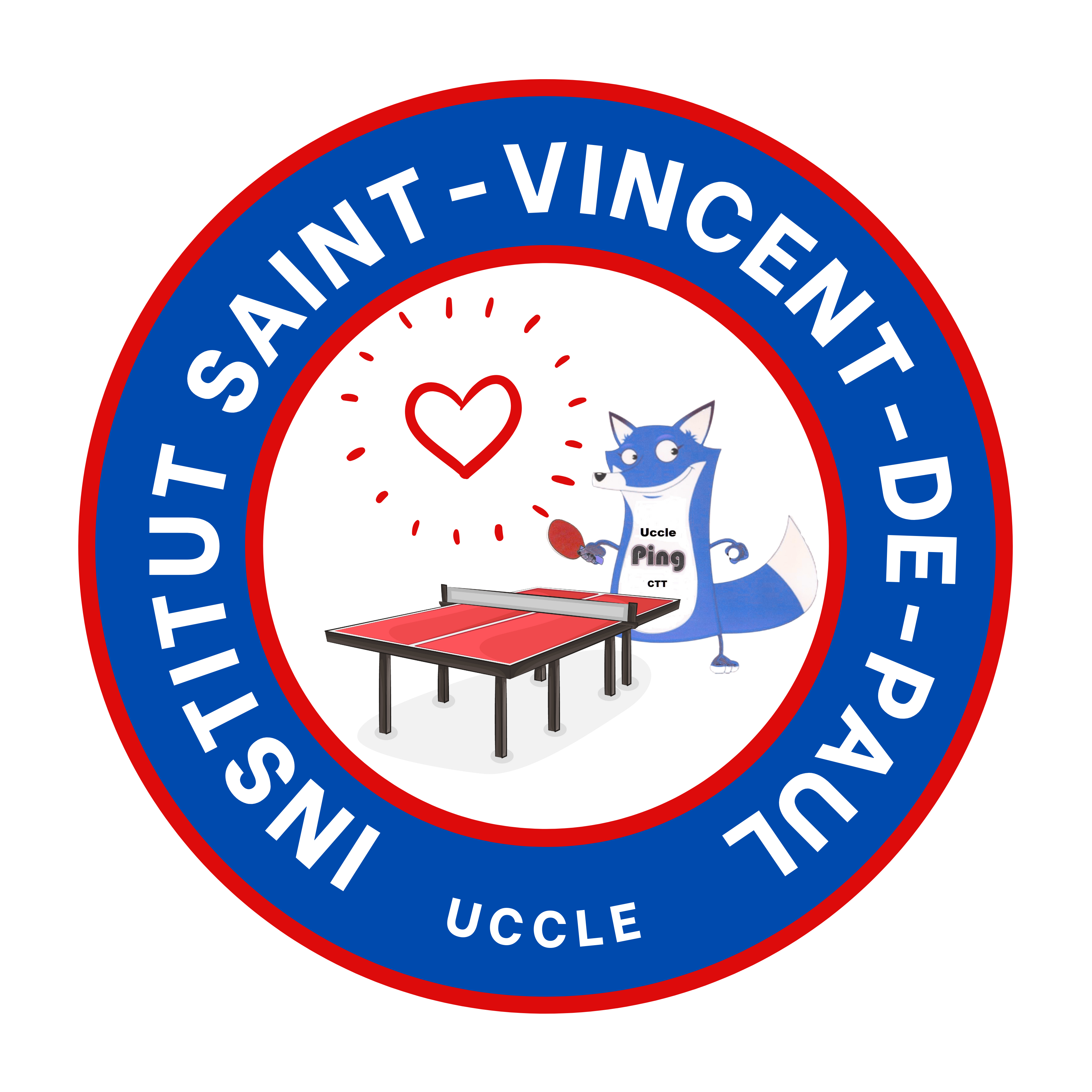 Logo Institut Saint-Vincent-de-Paul Uccle